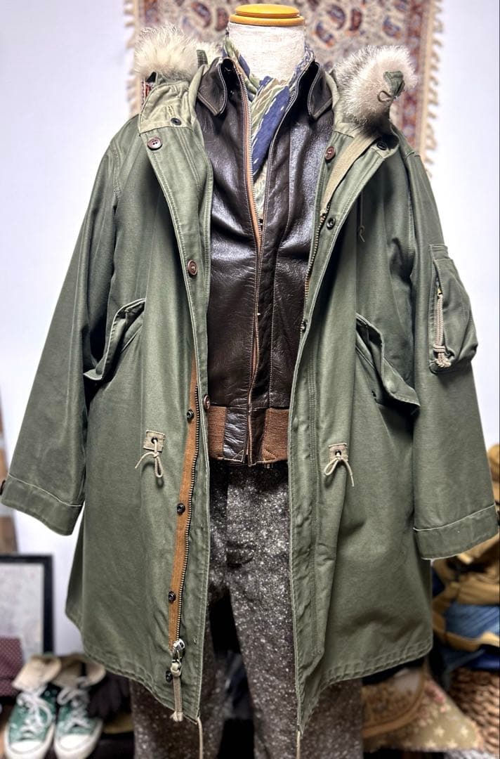 ¥91800 リアルマッコイズ　M-1948 モッズパーカー　フィッシュテール