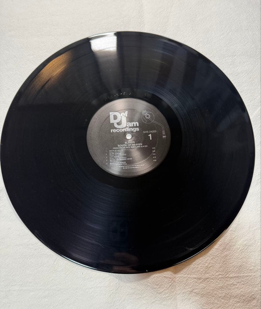 SLAYER / South of Heaven LP 名盤 スラッシュメタル