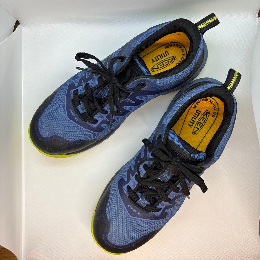 KEEN キーン 安全靴 ARVADA アルヴァダ 青 黄色 ブルー