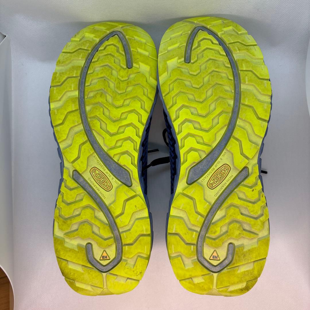 KEEN キーン 安全靴 ARVADA アルヴァダ 青 黄色 ブルー