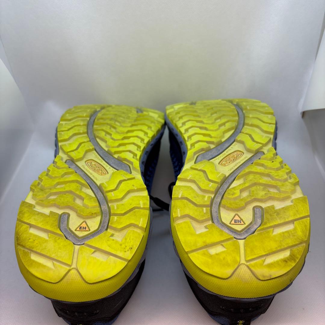 KEEN キーン 安全靴 ARVADA アルヴァダ 青 黄色 ブルー