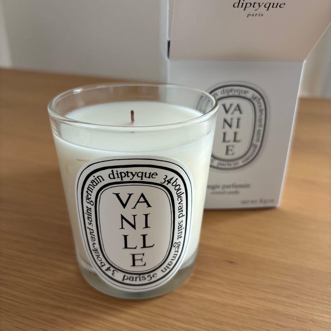 diptyque バニラ アロマキャンドル 190g VANILLE