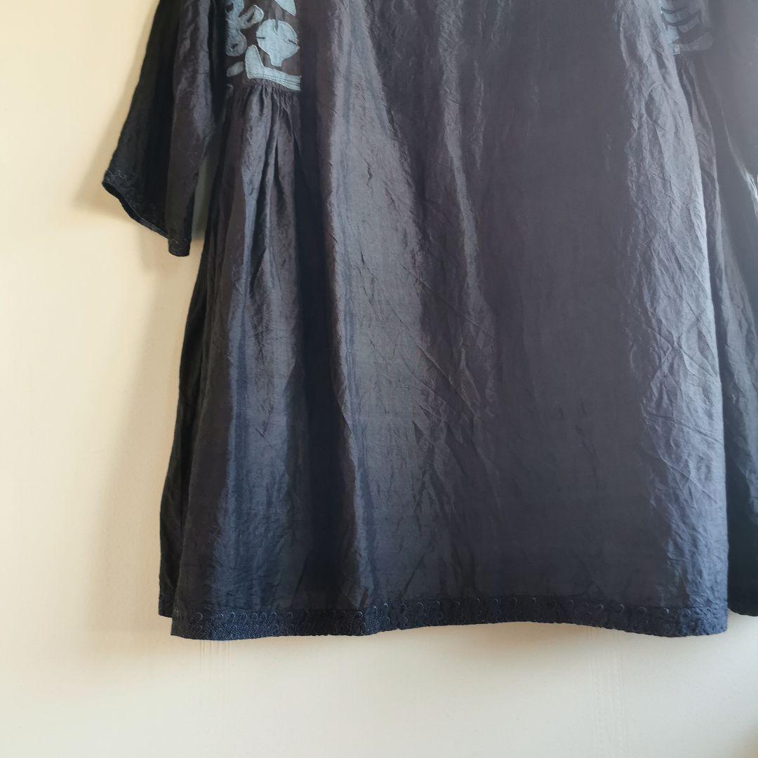 MAKU、 maku textiles チュニック 五分丈