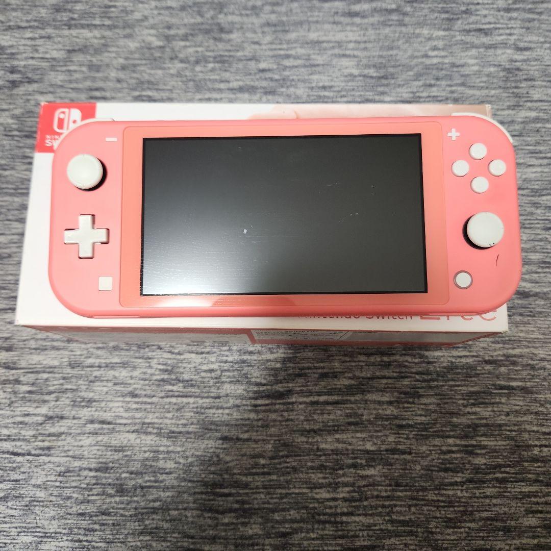 Nintendo Switch Lite ピンク 本体、箱
