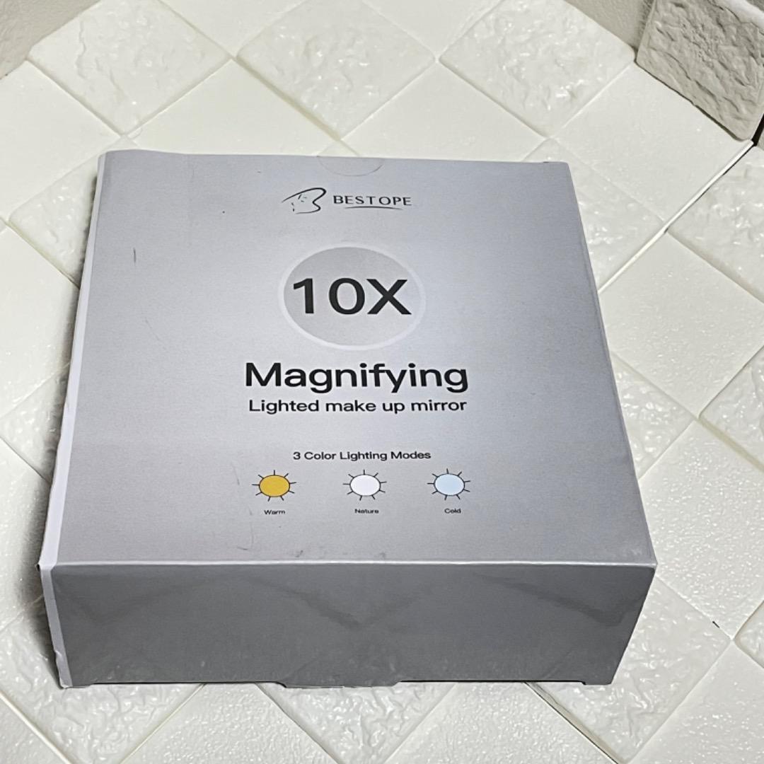 残り1点！★BESTOPE ライティング メイクアップ ミラー拡大