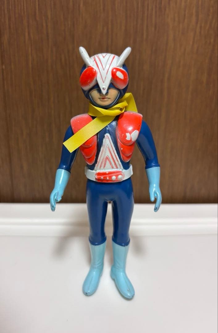 ライダーマン　当時物ミニソフビ