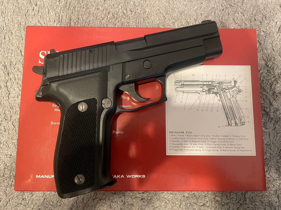 タナカ シグ・ザウエル P226 ガスブローバックガン