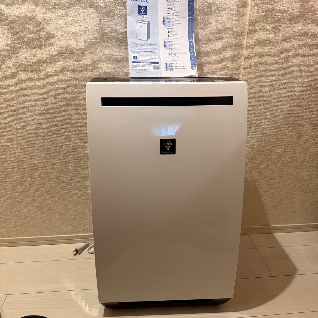 SHARP シャープ 除加湿空気清浄機 KC-HD70-W 2019年製