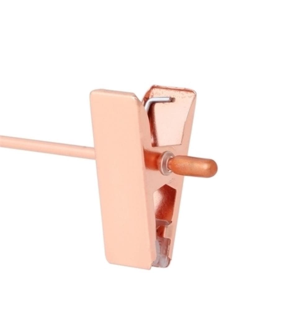 バラ売可　フランフラン ローズゴールド ピンクゴールド　クリップ付ハンガー35本