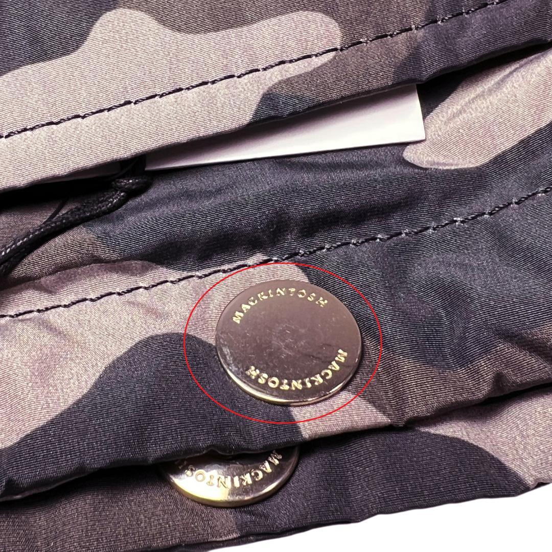 マッキントッシュ ポーター カモフラ 2WAYバケツバッグ 茶 黒 タンカー訳有