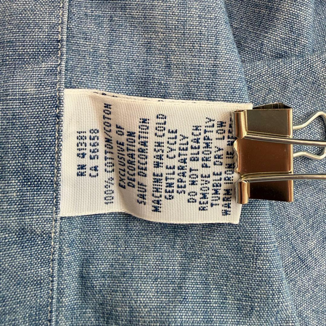 美品 ラルフローレン デニムシャツ ボタンダウン ダンガリー XS