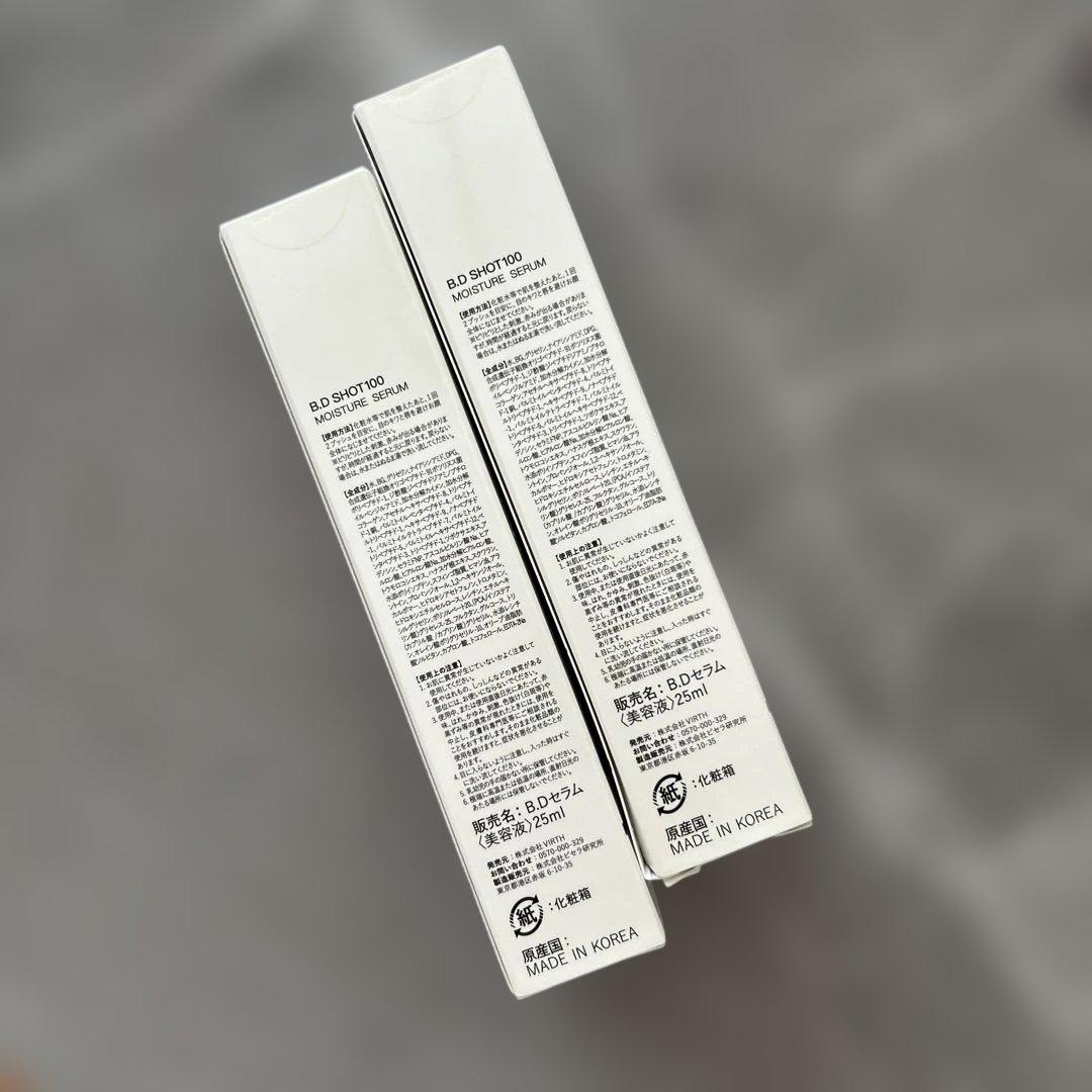 B.D SHOT100 MOISTURE SERUM 30ml×2本