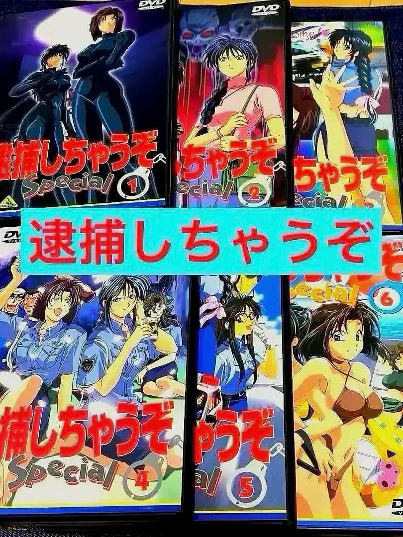 逮捕しちゃうぞSpecial全6巻　セル版　国内正規品　DVDまとめ売り　アニメ