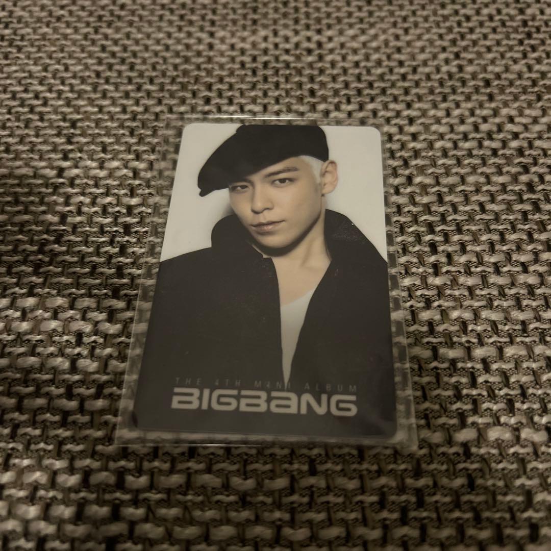 BIGBANG MINI4 CD カード　T.O.P