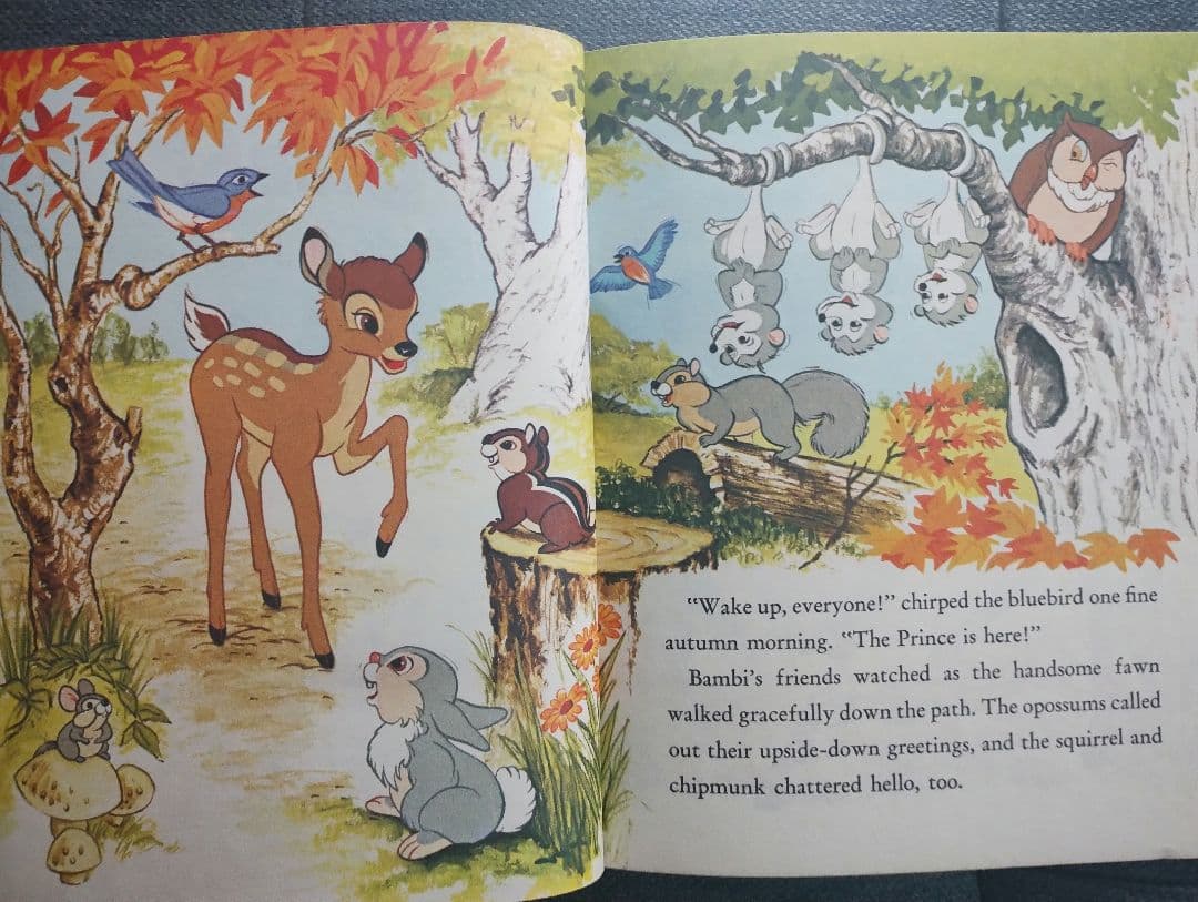 ディズニー、ヴィンテージ、絵本