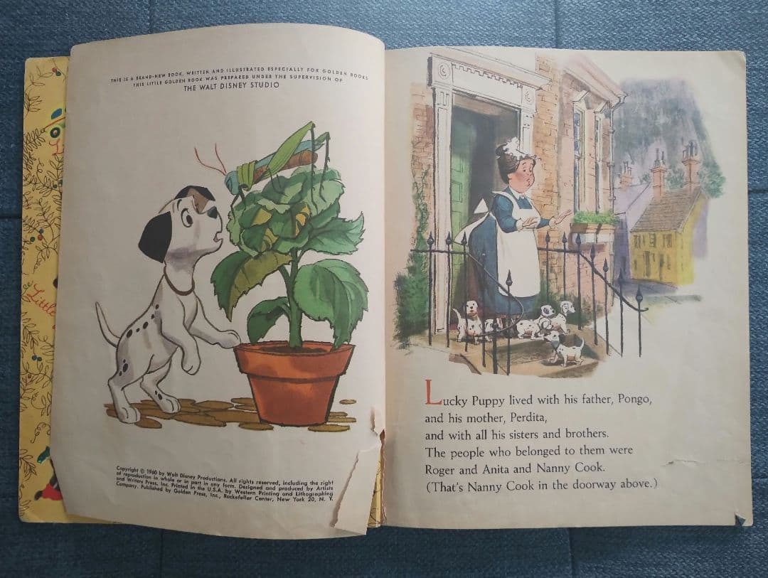 ディズニー、ヴィンテージ、絵本