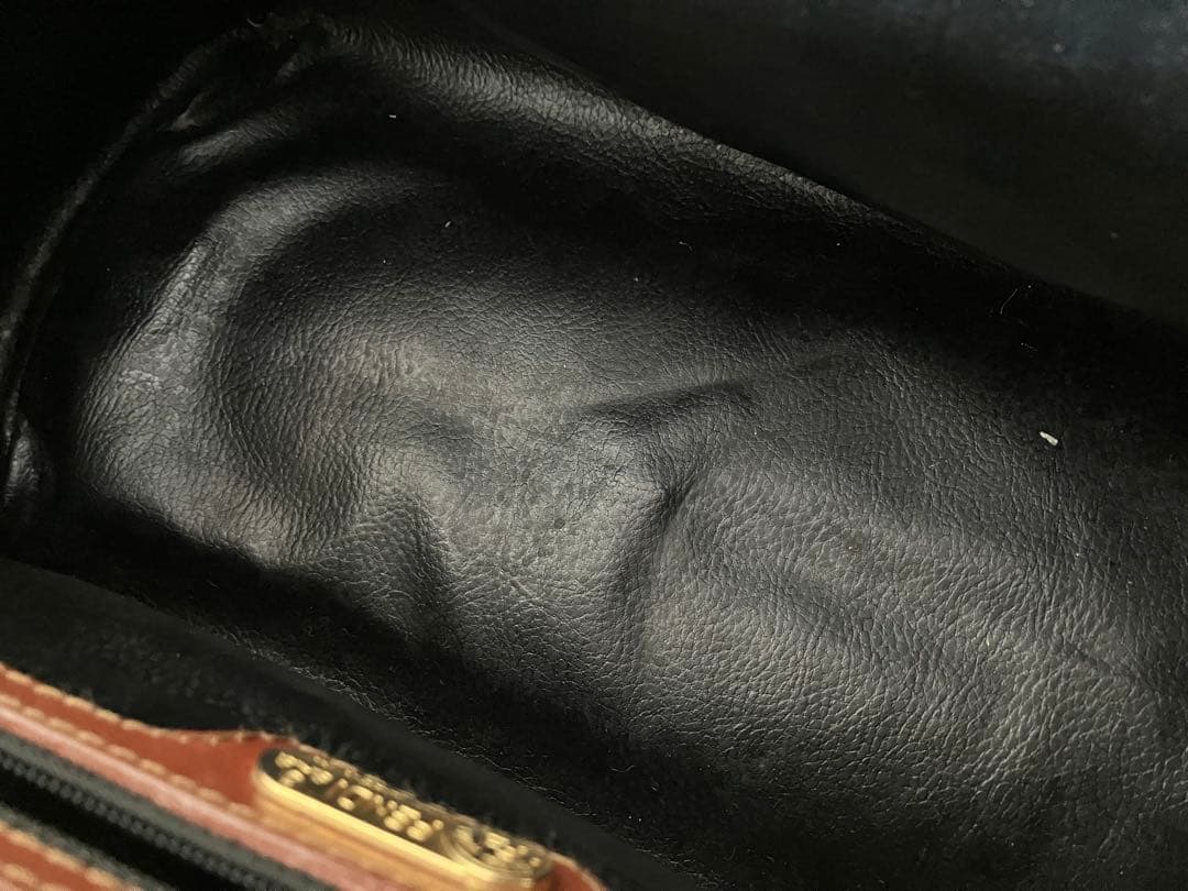 フェンディ【FENDY】ヴィンテージ　ペカン柄ミニボストンバッグ