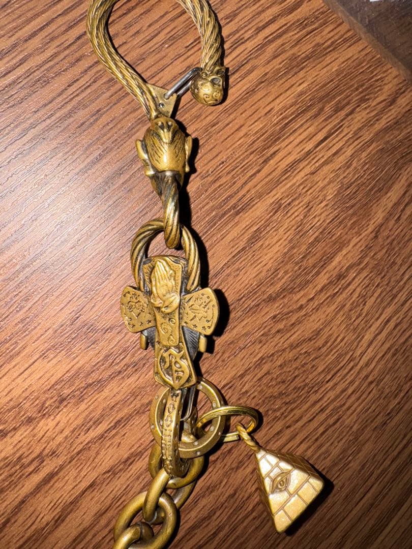 ガルシア　ギャングスタービル　　　　ウォレットチェーン 真鍮製　50cm