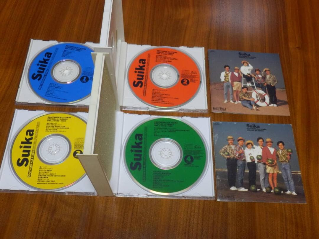 サザンオールスターズ すいか CD4枚組ベスト BEST 箱無し 桑田佳祐