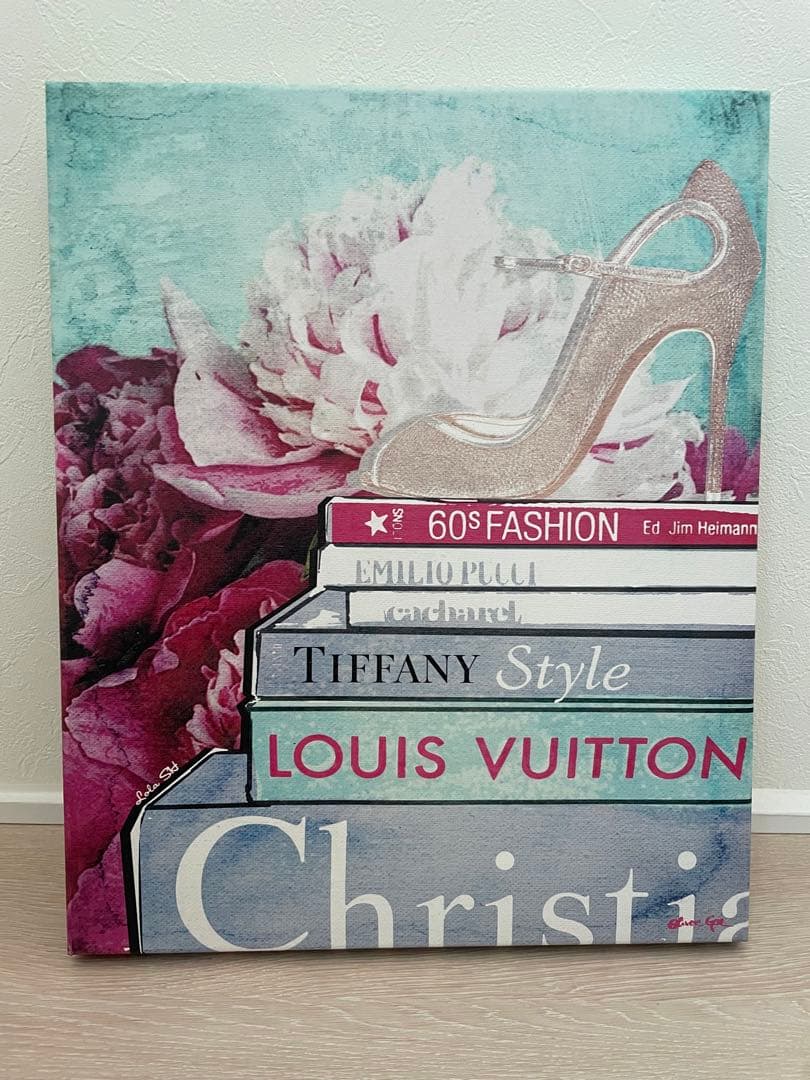 【美品】オリバーガル　Oliver Gal 絵　靴　本　花