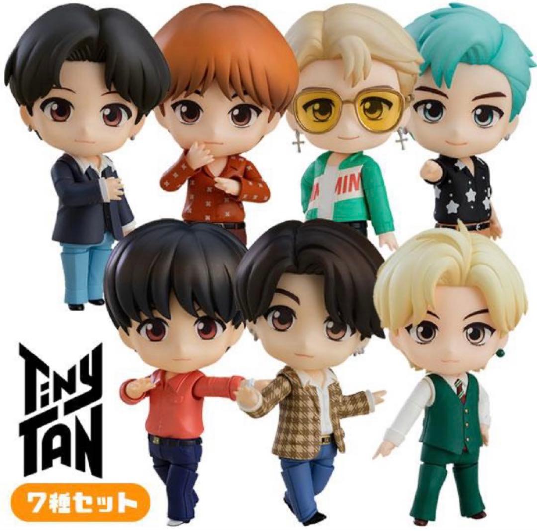 BTS TinyTAN ねんどろいど 7種セット 可動フィギュア