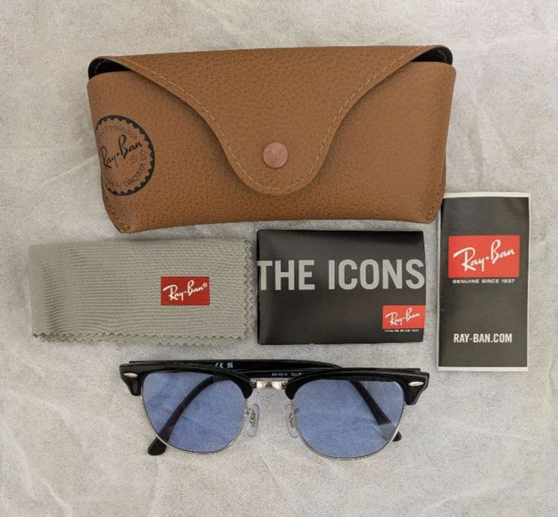 【極美品】Ray-Ban レイバン Clubmaster サングラス