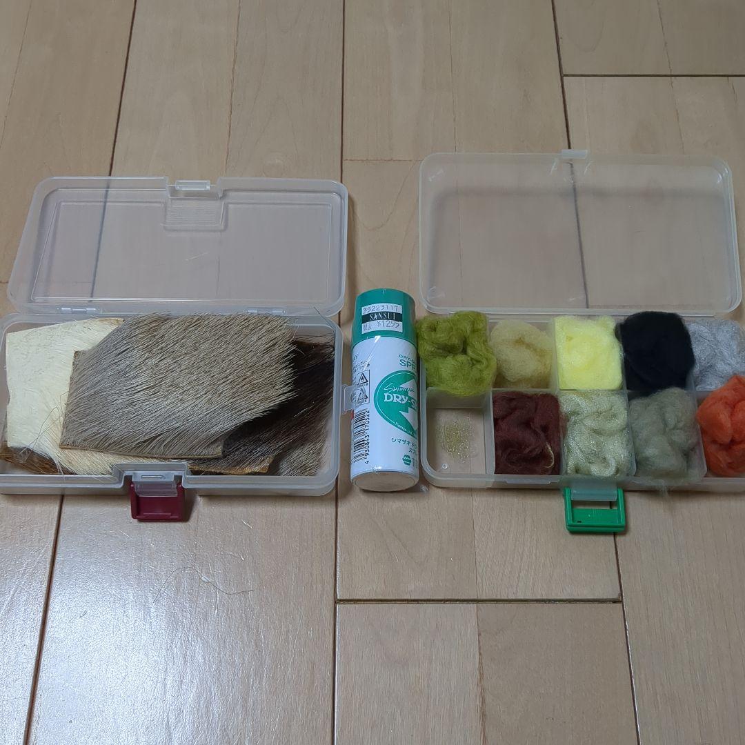 フライフィッシング　マテリアル　タイイング　セット