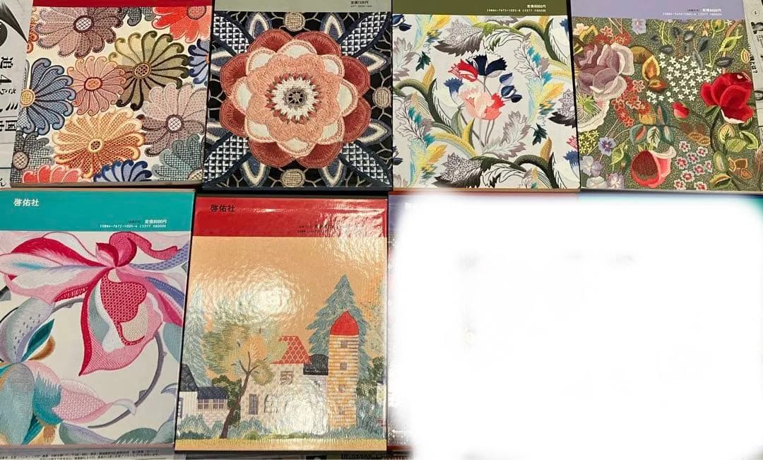 戸塚刺繍作品集　第1巻〜第6巻