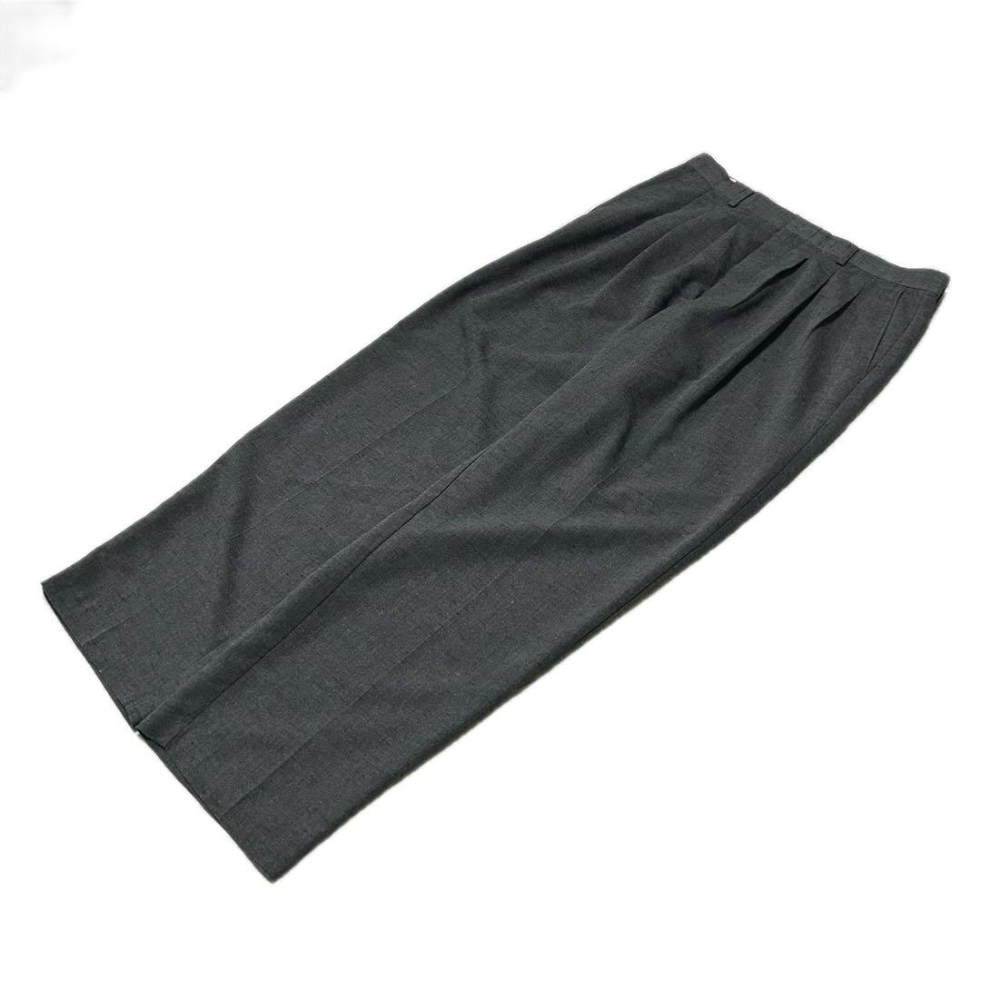 80s “絣” レーヨンギャバ スラックス 3タック　50s ヴィンテージ