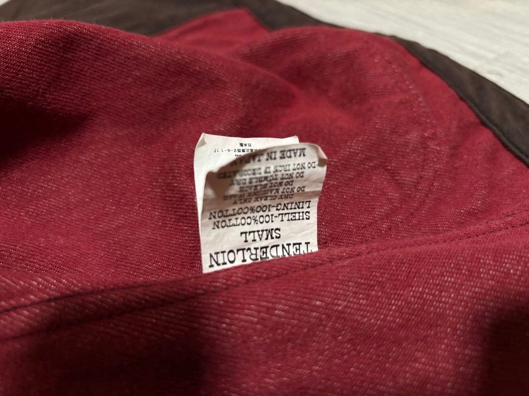 tenderloin カバーオール　刺繍　S コットン　コーデュロイ