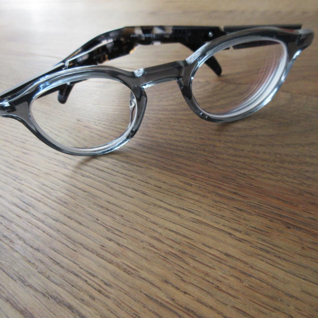 Yohji Yamamot ラウンド型眼鏡 46□24-145　２０２４年　美品