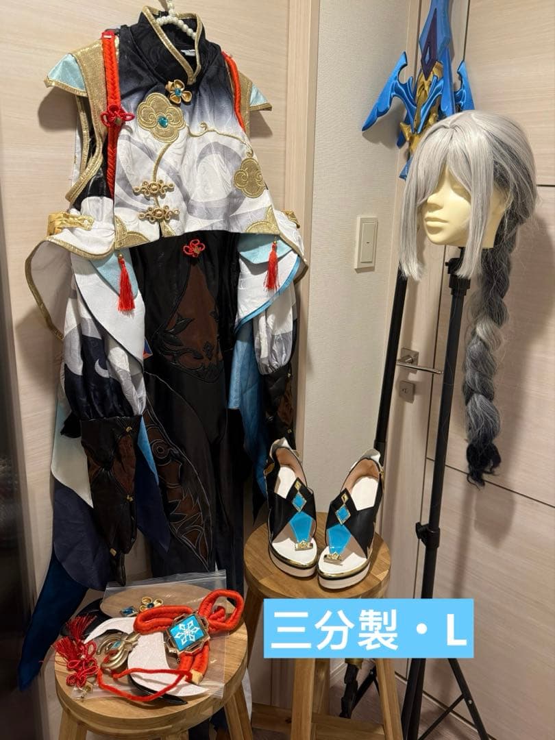原神　申鶴　コスプレ　フルセット