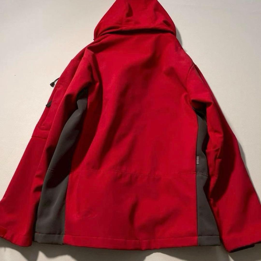 【とんとん】サロモン スキーウェア 上下 セットアップ 3WAY レッド