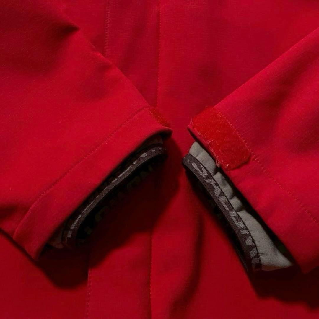 【とんとん】サロモン スキーウェア 上下 セットアップ 3WAY レッド