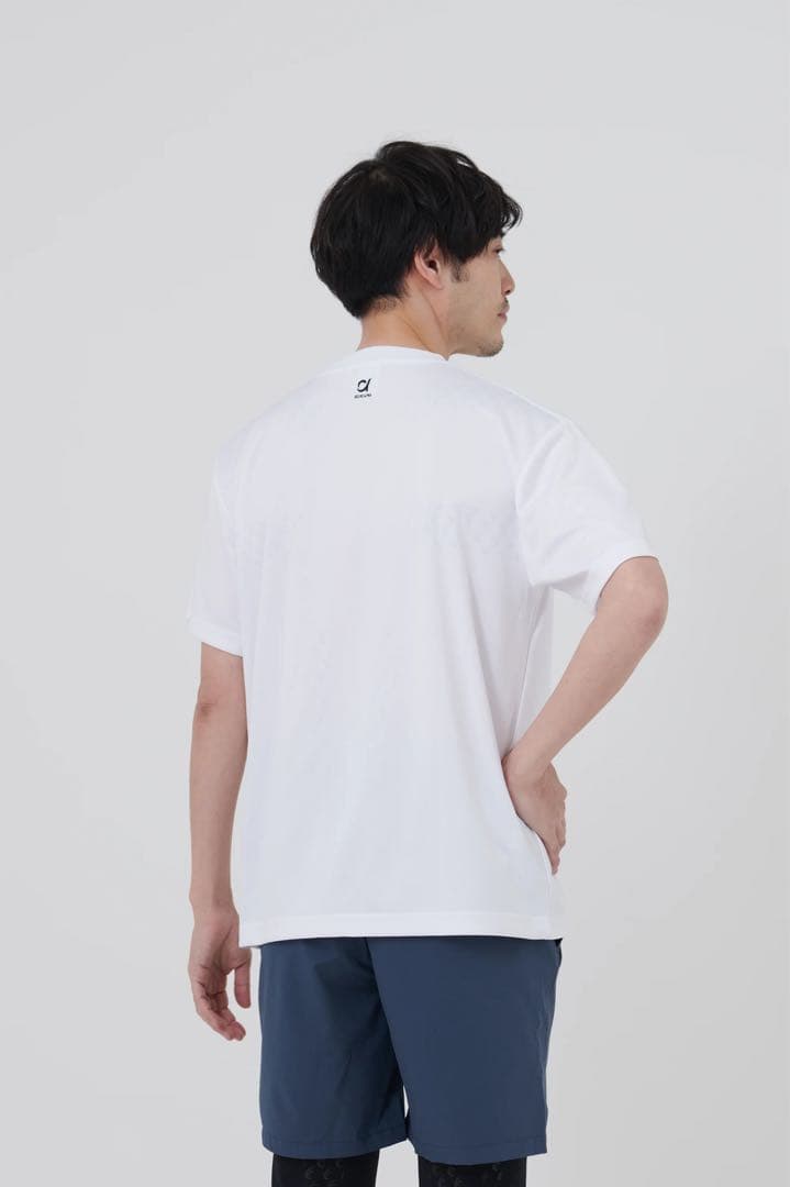 正規品保証！リライブシャツα　半袖　Tシャツ 丸ネック　ホワイト　gkn