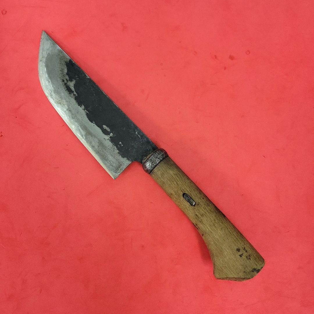 古式百錬　土佐　名匠　武峰作　アンティーク　ナタ　鉈　狩猟刀