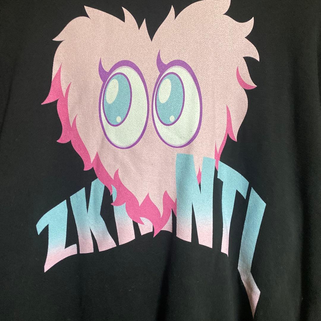 夢見りあむ×TRAVAS TOKYO ハーフジップパーカー 【ハート】 黒