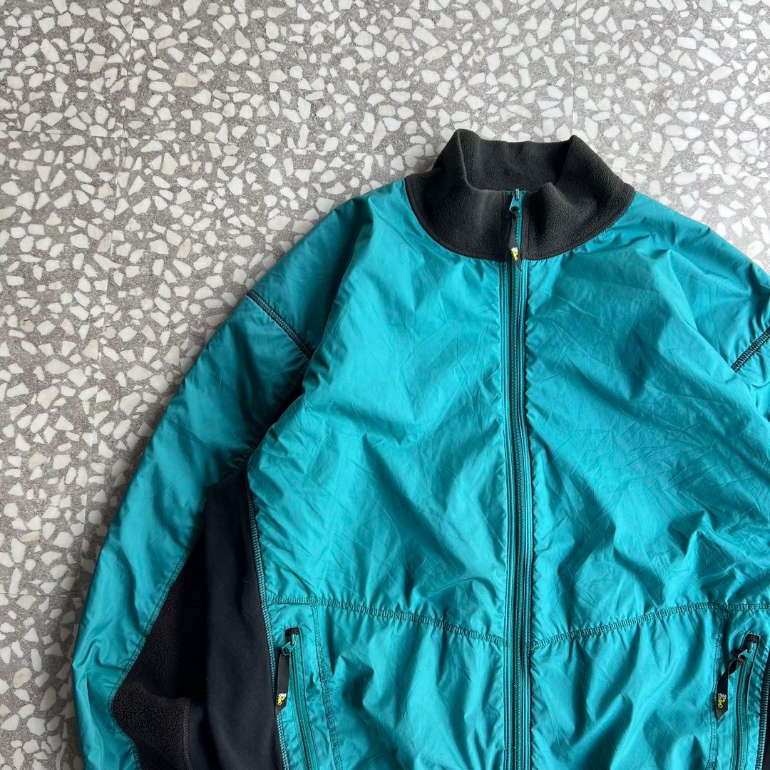 【フリース＆ナイロン切り替え】オールドアディダス古着万国旗タグ常田大希松村北斗