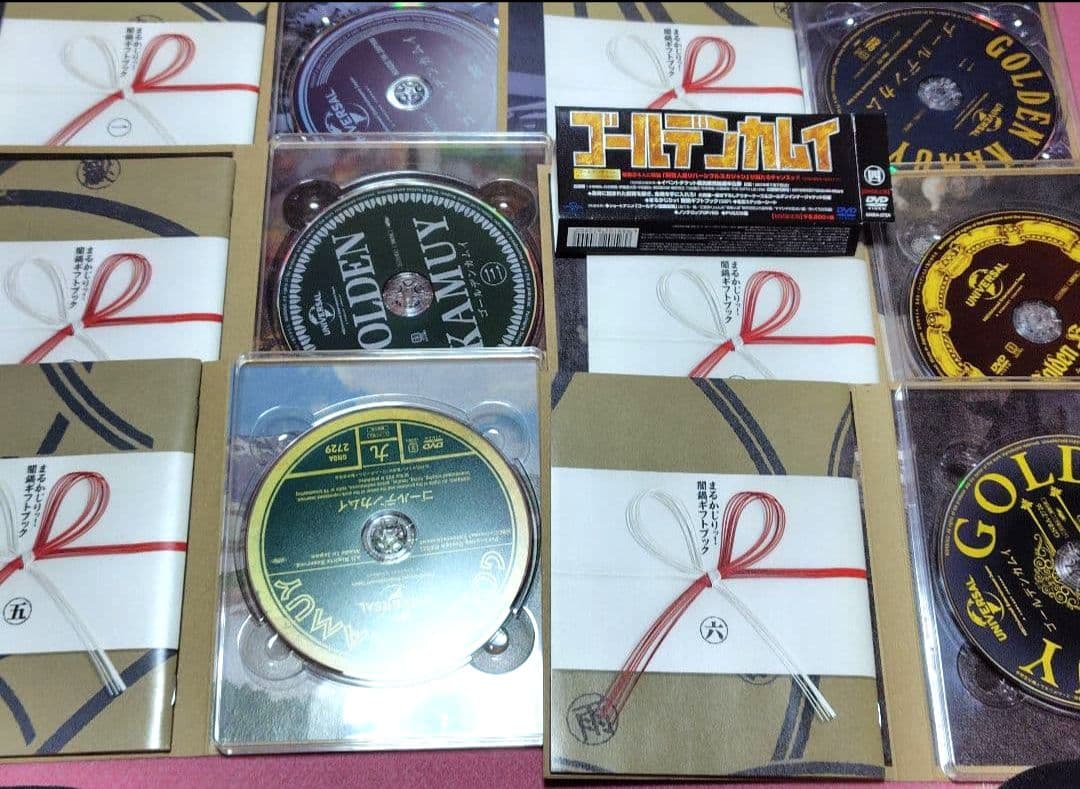 【特典収納ケース BOX付】ゴールデンカムイ DVD 特装版 同梱版