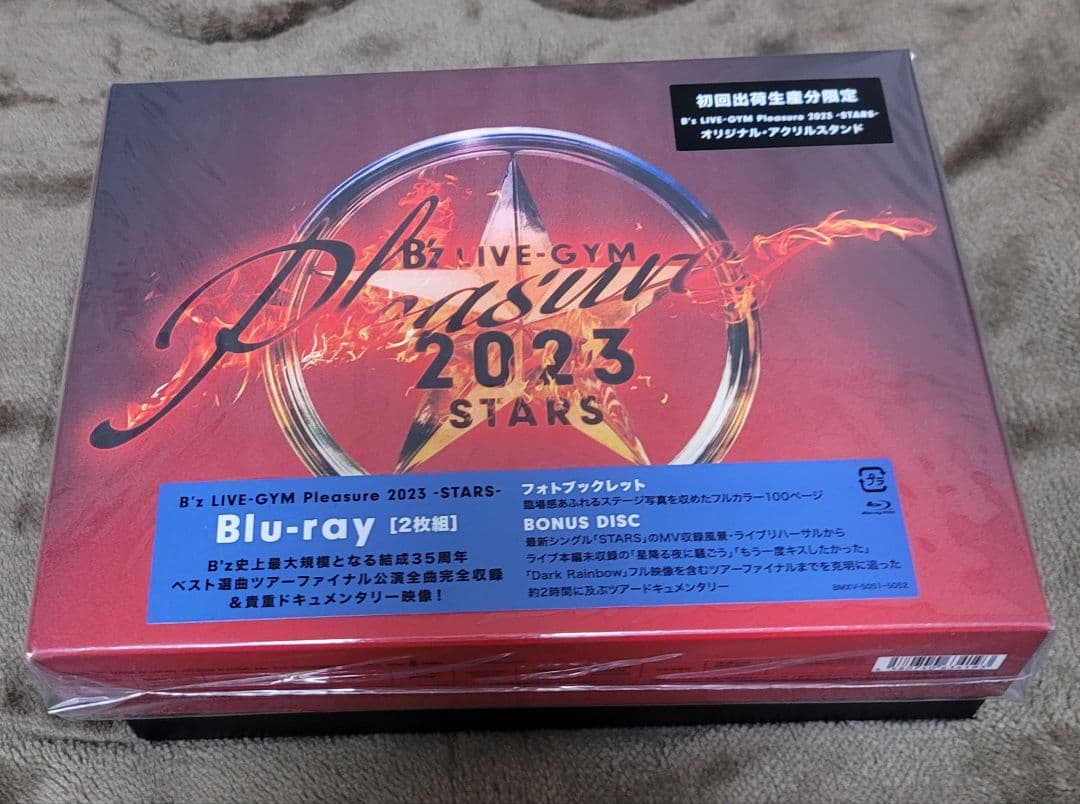 ミュージック B'z/B'z LIVE-GYM Pleasure 2023-STARS- BD