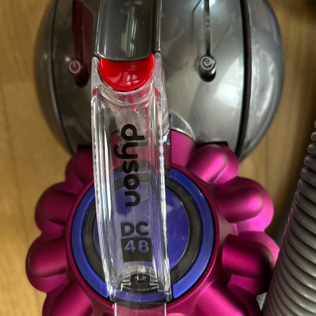 Dyson DC48 掃除機 グレー・ピンク