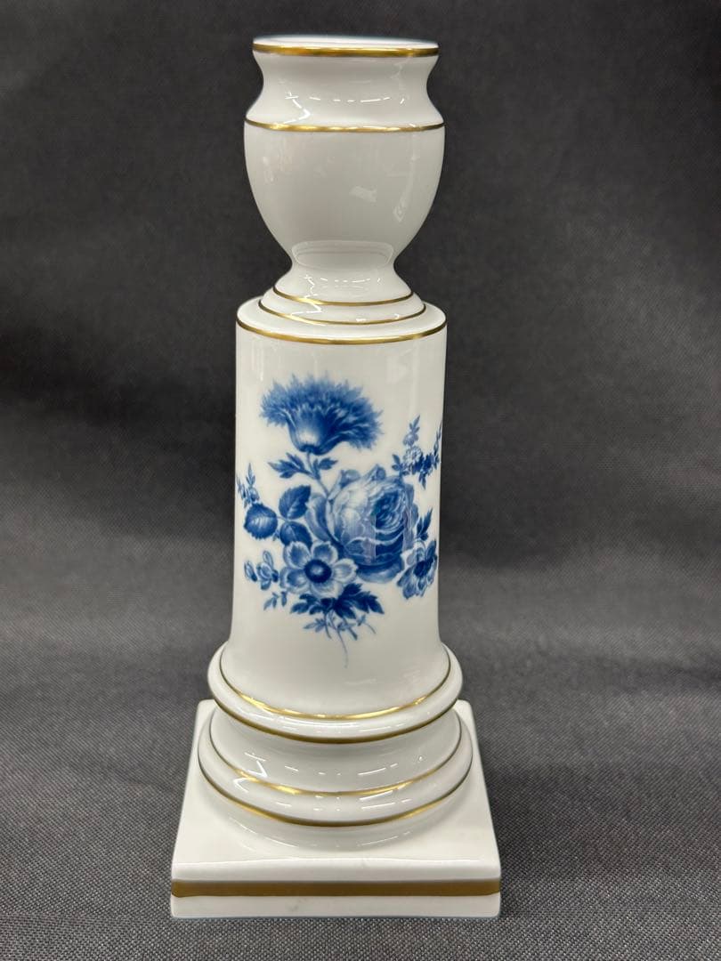 【美品】meissen マイセン　キャンドルホルダー　キャンドル　スタンド