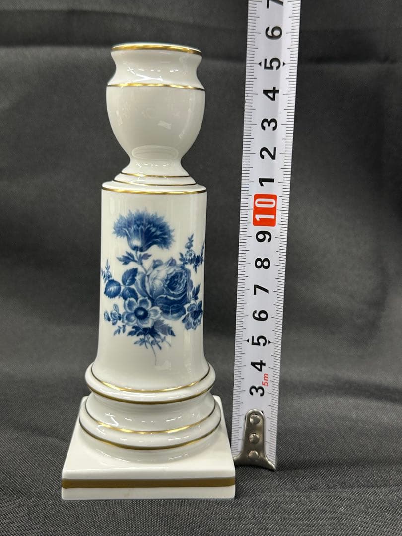 【美品】meissen マイセン　キャンドルホルダー　キャンドル　スタンド