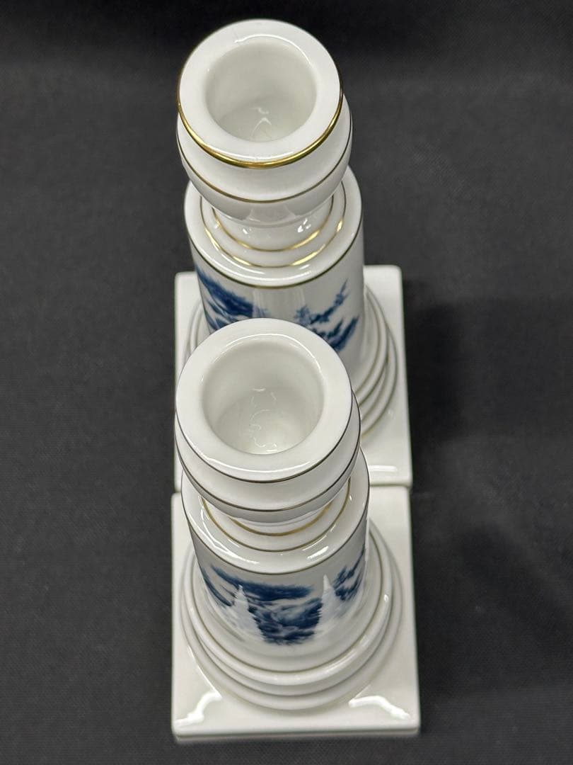 【美品】meissen マイセン　キャンドルホルダー　キャンドル　スタンド