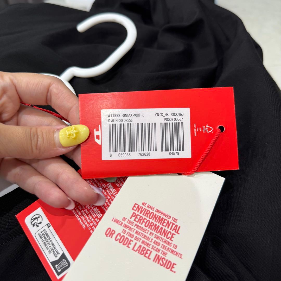 DIESEL ディーゼル ロングワンピース Ｌ