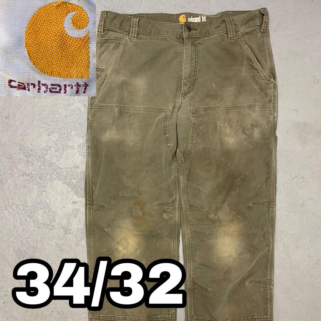 12WC965 Carhartt ダブルニー モスグリーン ペインターパンツ