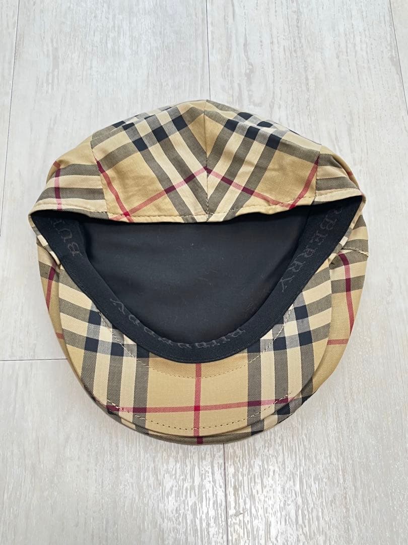 BURBERRY LONDON バーバリー チェック柄 ハンチング　ノバチェック
