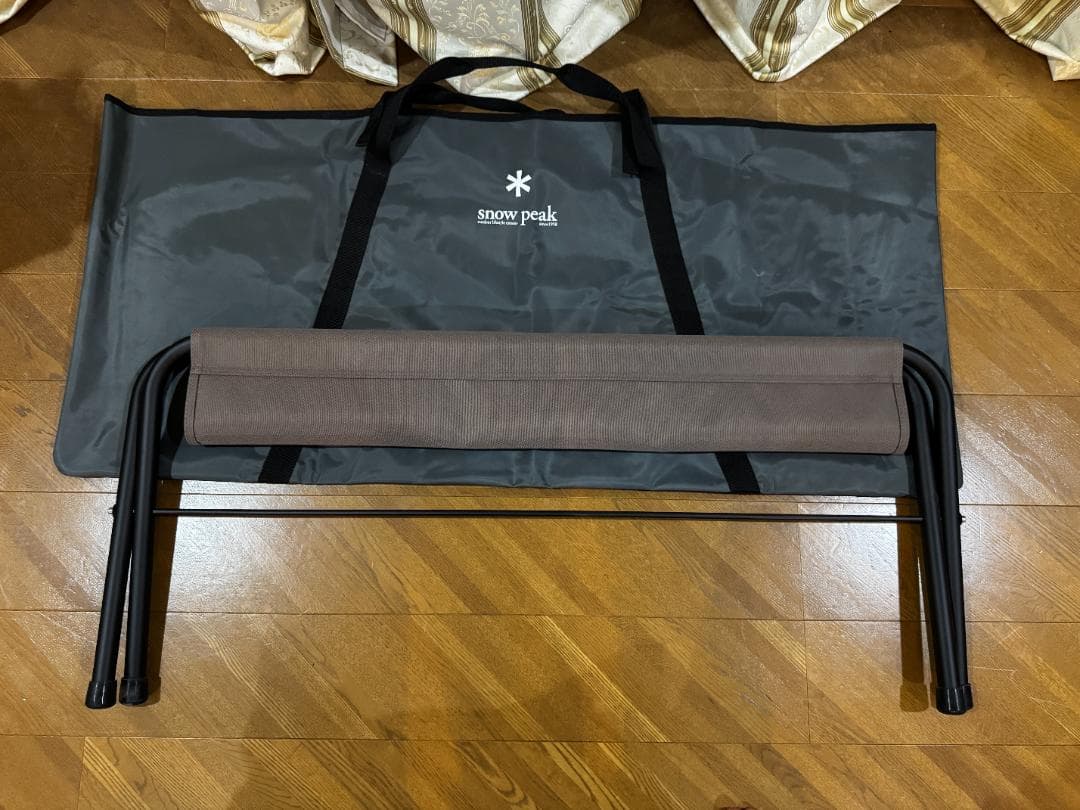【美品】スノーピーク FDベンチ グレー マルチパーパストートバッグ L