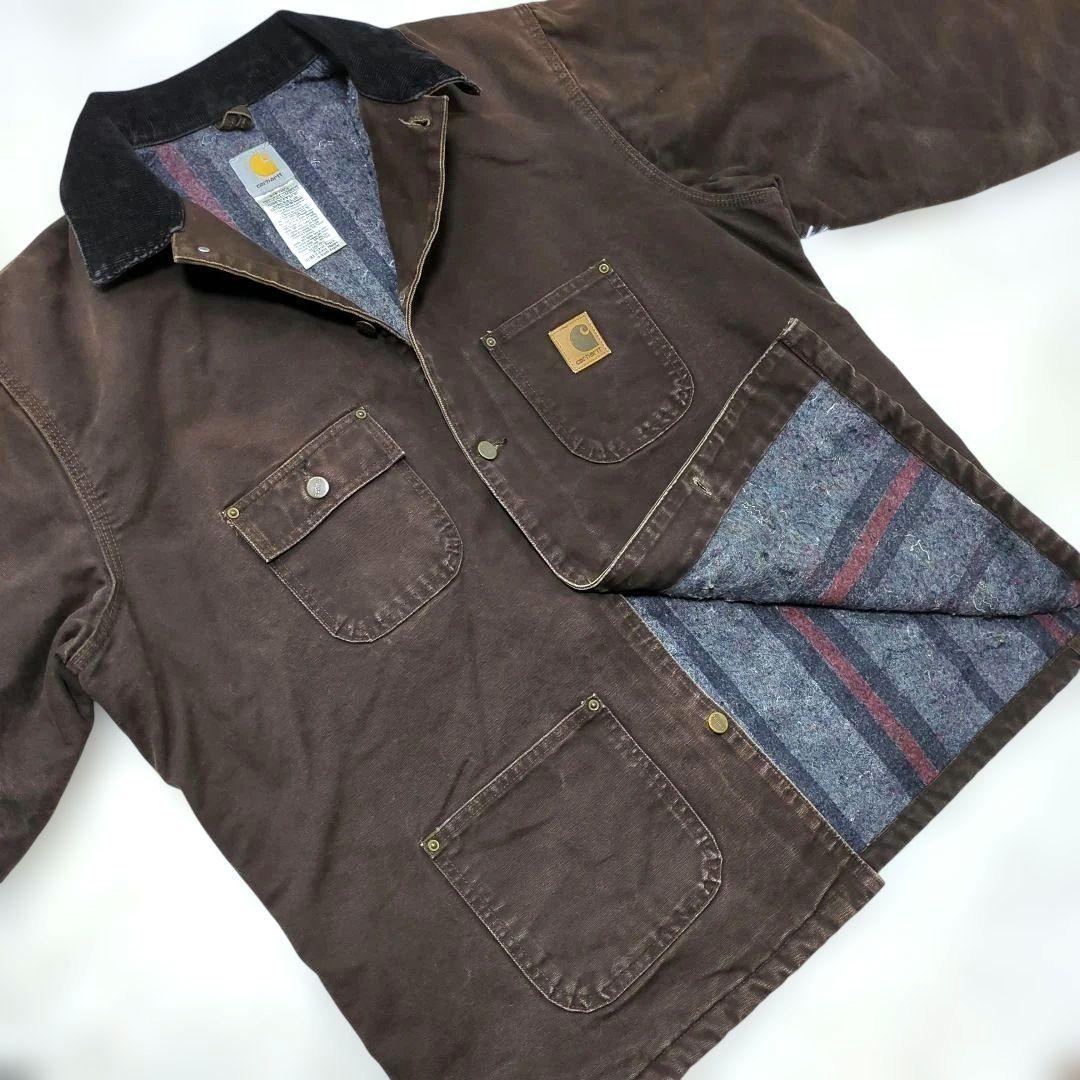 00s Carhartt カーハート ミシガンチョアコート ブラウン XL