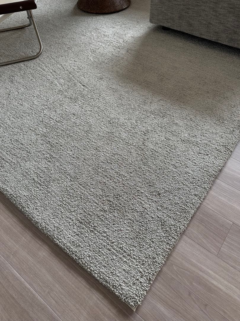 ACTUS アクタス/グレー/ラグ KNOT CHITA 3m×3m